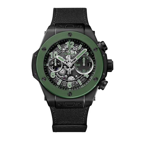 hublot watches green|hublot unico green watch.